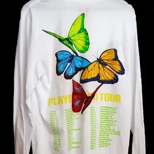Butterfly Cash Carti Shirt Playboi Carti Butterfly Skull T-Shirt